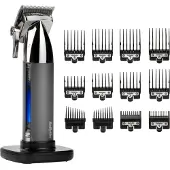 BaByliss Super-X Metal Professional Hair Clipper 13-Piece Set Anthracite E996E