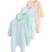 Next Nattøj azur / pastelblå / pastelgrøn / pastelpink