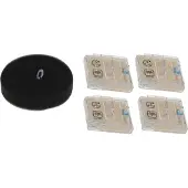 Rowenta ZR850001, Damp, Tilbehørssæt, Sort, Transparent, , RY8544WH, RY8534WH, RY8561WH, 1 stk