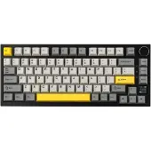 Usorteret Ajazz gamingtastatur AK820 Pro Gift Switch Black-Gray-Yellow-3 Model RGB