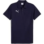 Puma Polo Teamevostripe - Sort/Silver/Hvid, størrelse X-Large