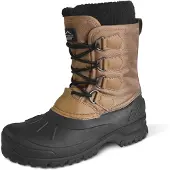 Normani Snowboots 'Coldery' lysebrun / sort