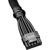 Be quiet! CPH-6610 - Strømkabel - 12 pin PCIe-kraft (hun) til 12VHPWR (hun) - 60 cm - sort
