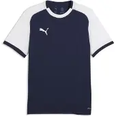 Puma Funktionsskjorte 'Teamliga26 Matchday' navy / hvid