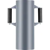 Vevor Hegnspældriver, Kraftig T-stolpedriver med håndtag, Metal Manuel Stamper til U-profil, Træhegn, Passer til T-stolper med indvendig diameter op til 6,1 tommer, Ideel til gård, have, gårdsplads