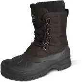 Normani Snowboots 'Coldery' brun / sort