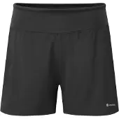 Montane F Slipstream 4 Shorts, dame, sort