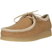 Clarks Herre Premium Wallabee Evo G Sko Tan Combi
