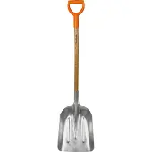 Fiskars 1001637, Kornskovl, Aluminium, Polypropylen (PP), Aluminium, Træ, Firkant, D-formet, 1,4 kg