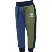 Hummel Sweatpants - hmlAssym - Black Iris m. Logo - - 56 - Sweatpants