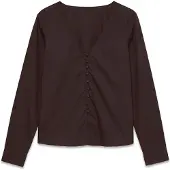 Vero Moda Bluse 'VMAlva' choko