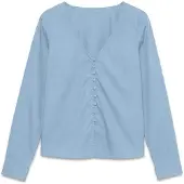 Vero Moda Bluse 'VMAlva' lyseblå