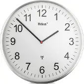 Mebus 19411, Væg, Mechanical clock, Rund, Hvid, Metal, Moderne