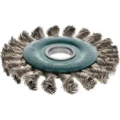 Osborn 9502626651 125x6 Mm Stål Kopbørste Med Snoet Tråd
