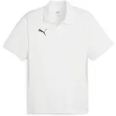 Puma Polo teamGOAL - Hvid/Sort/Grå, størrelse Medium