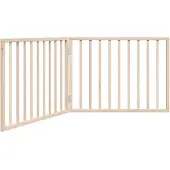 vidaXL hundelåge 2 paneler 160 cm poppeltræ