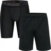Hummel Sportsbukser 'Topaz' sort / hvid