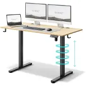 Sense7 Elektrisk Nojo 120x60 Sort Fyrretræ