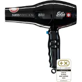 Solis Swiss Perfection 440 Hair Dryer with 3 Temperature and 2 Blower Settings 2300W - Black