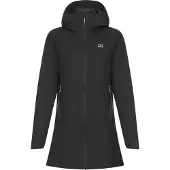 2117 of Sweden Markitta 2.5l, regnfrakke, dame, sort