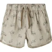 Lil´ Atelier Badeshorts - Loose - NmmFandyn - Oxford Tan - - 3 år (98) - Badetøj