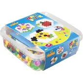 Hama maxi sticks + 2stk. 6-kantede plader i bøtte