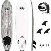 CBC White Wood 7´0´´ Surfbræt