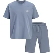 Jack & Jones Joggingdragt 'JJEARCHIVE' opal / hvid