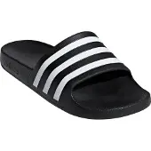 Adidas Badesandal Adilette - Sort/hvid, størrelse 37