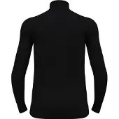 Odlo - Skiundertøj - BL Top Turtle Neck LS Half Zip Active Warm Eco M Black til UnisexUld - Størrelse XXL - Sort