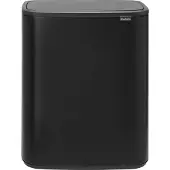Brabantia Affaldsspand Bo Touch Bin 2 x 30 ltr. Matt Black Sort