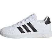 Adidas Sportssko 'Grand Court' sort / hvid