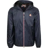 Superdry Superdrytil mænd. M5012330A Essential TRI-vindjakke i marineblå (XL), Udendørs, Genanvendt polister