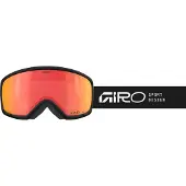Giro - Skibriller - Ringo Black Stacked Vivid Ember til UnisexUld - Sort