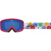 Giro vinterbriller junior CHICO 2.0 MULTI FACES (OTG) (cylindrisk) farvet linse GREY COBALT 8-18% S3
