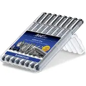 Staedtler Pigment L. 8 ass/boks