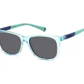Polaroid Kids - Mærker - PLD 8058/S Azure til Unisex - Blå