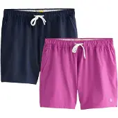 Next Badeshorts navy / orkidee