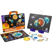 MierEdu Magnetisk Mappe Solsystem