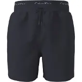 Calvin Klein Swimwear Badeshorts 'Essentials' mørkeblå / hvid