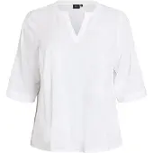 Zizzi Bluse 'Cananna' hvid