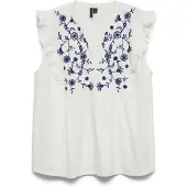 Vero Moda Overdel 'VMHannah' navy / hvid