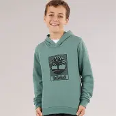 Timberland Drenge hættetrøje Forest Green