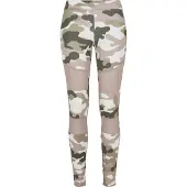 Urban Classics Leggings khaki / mørkegrøn / lyserød / hvid