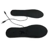 INF Opvarmede indlægssåler med temperaturkontrol Black 35-41