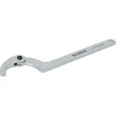 Bahco Chrome Finish Adjustable Hook 50-120 Mm 295 Mm Fastnøgle