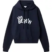 Lala Berlin Sweatshirt 'Hedy' navy / hvid