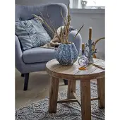 Creative Collection Hetty Vase, Blå, Stentøj
