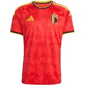 Adidas Belgium 26/27 Hjem T-shirt Med Korte ærmer