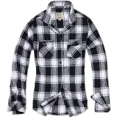 Brandit Amy Flannel Skjorte Med Lange ærmer